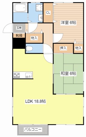 東都マンションの物件間取画像